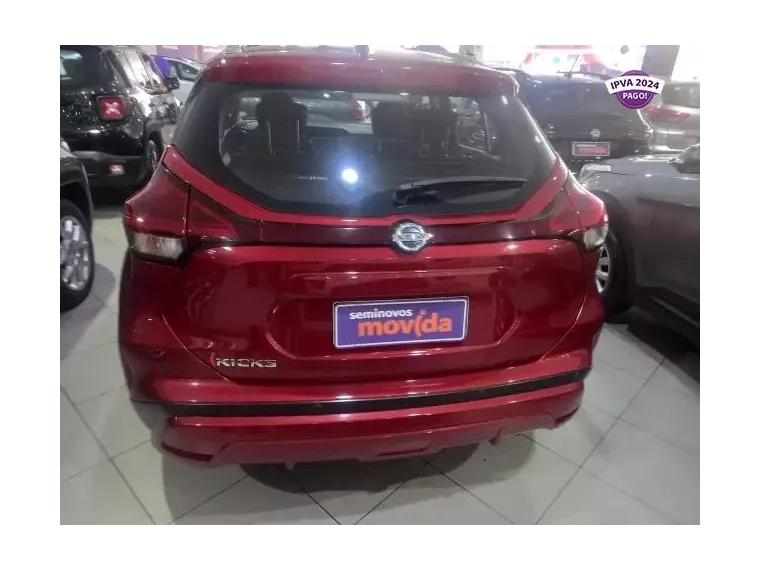 Nissan Kicks Vermelho 6