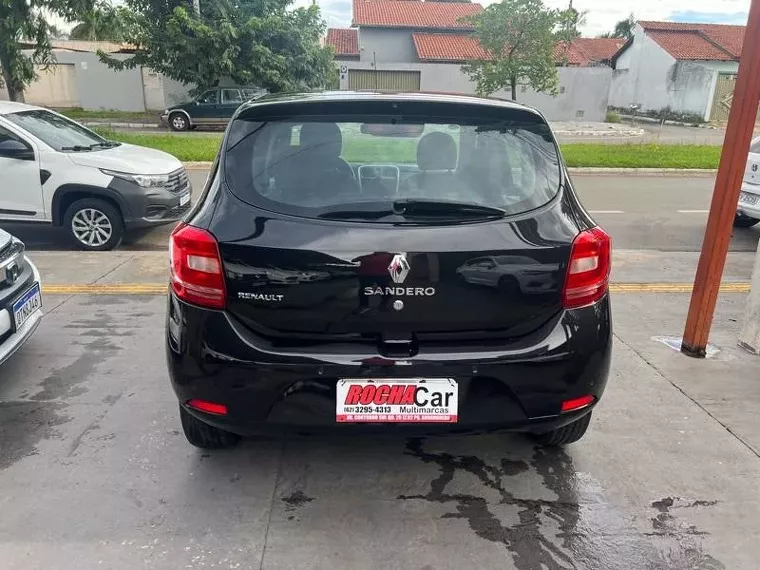 Renault Sandero Preto 9