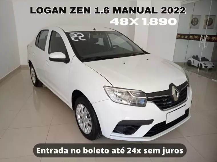 Renault Logan Branco 1