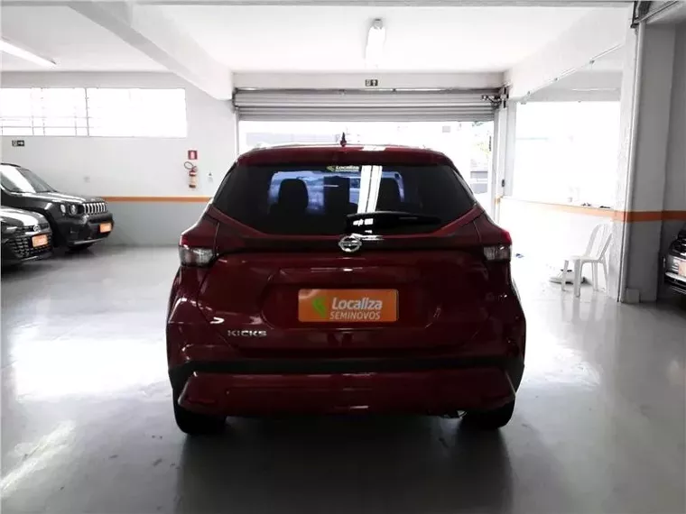 Nissan Kicks Vermelho 5