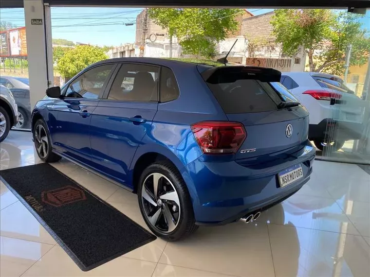 Volkswagen Polo Hatch Azul 4