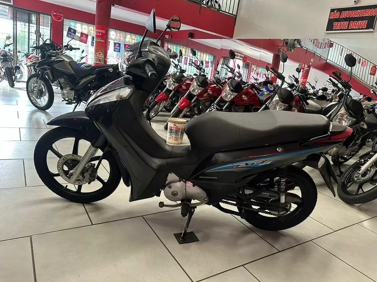 Honda Biz Cinza 8