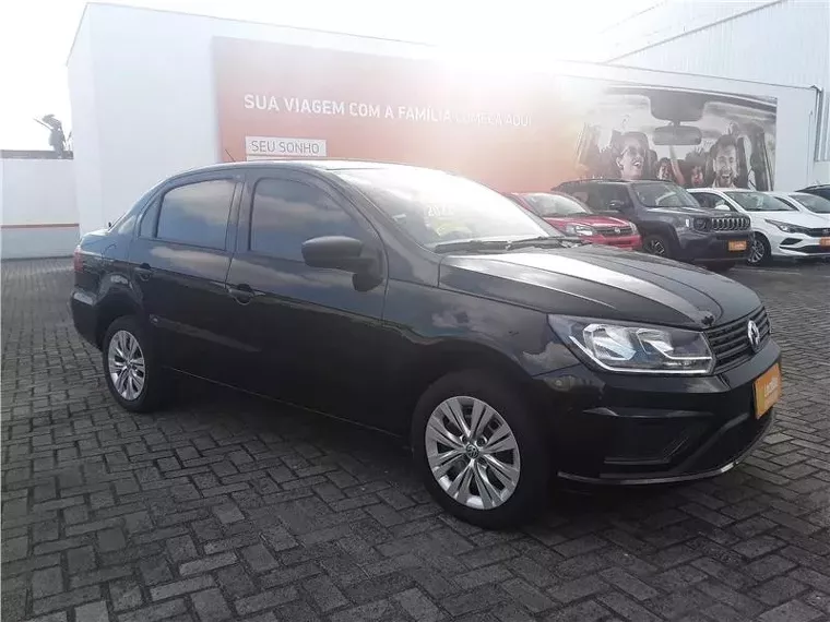 Volkswagen Voyage Preto 9