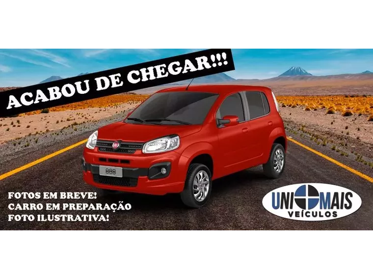 Fiat Uno Cinza 4