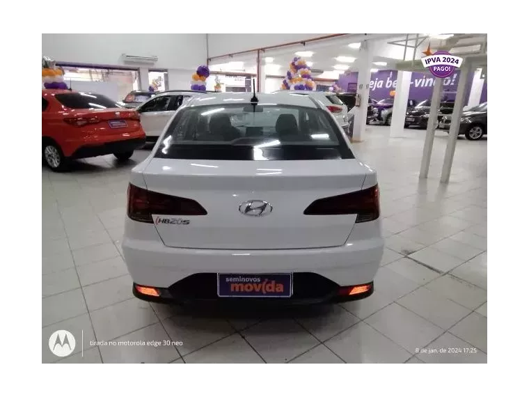 Hyundai HB20S Branco 7