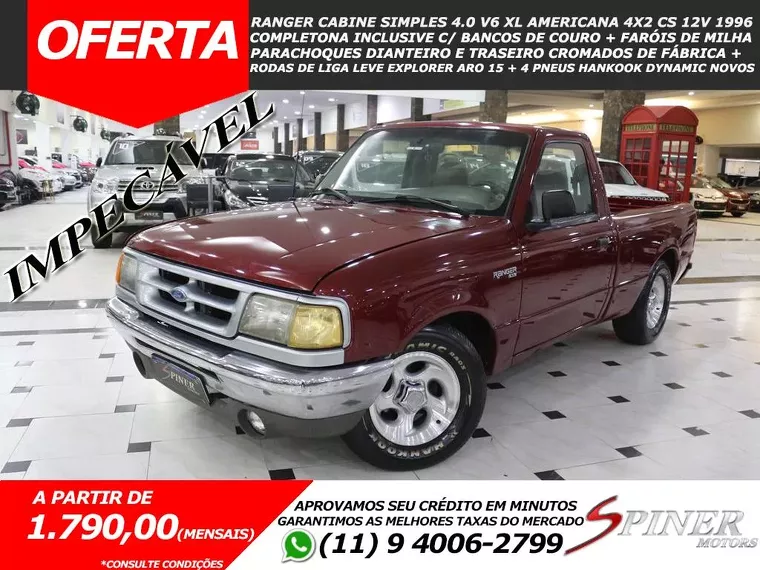 Ford Ranger Vermelho 14