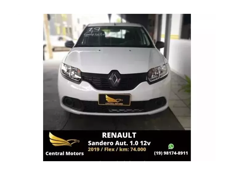 Renault Sandero Branco 3