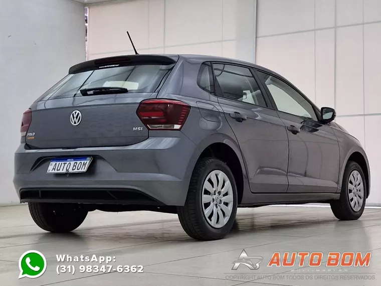 Volkswagen Polo Hatch Cinza 3