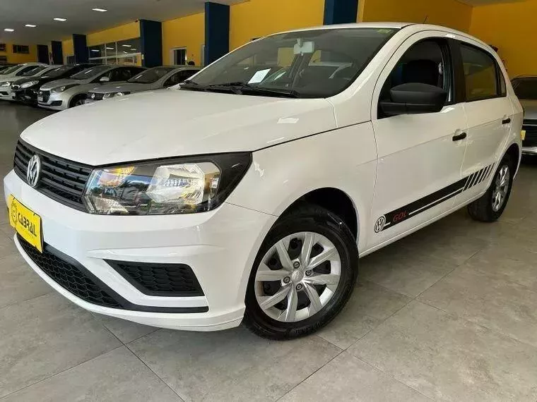 Volkswagen Gol Branco 8