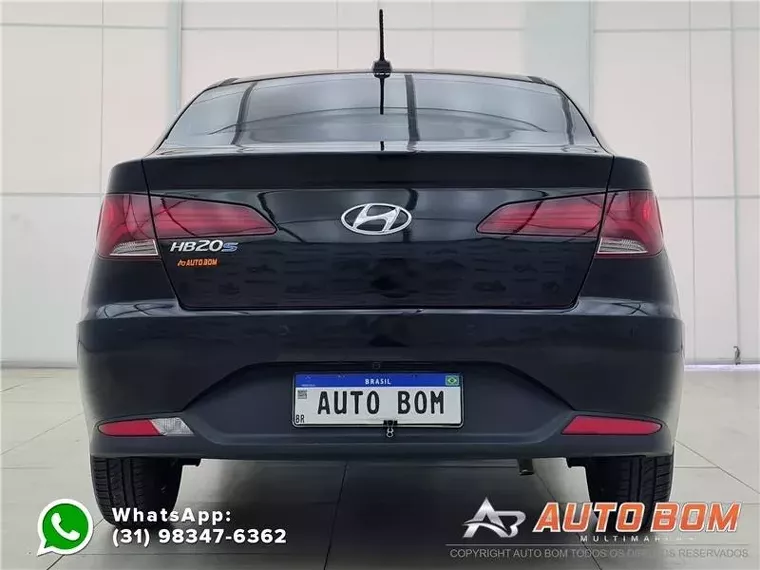 Hyundai HB20S Preto 2