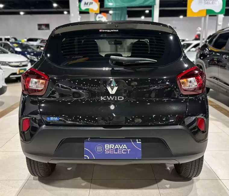 Renault Kwid Preto 7