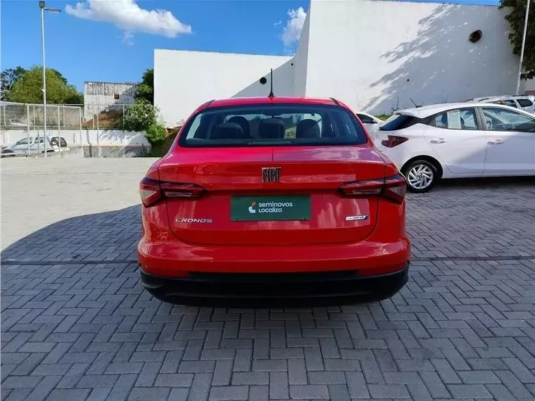 Fiat Cronos Vermelho 5