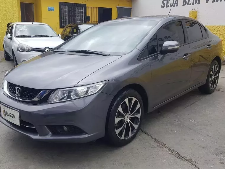 Honda Civic Cinza 2