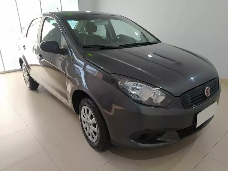 Fiat Grand Siena Cinza 8