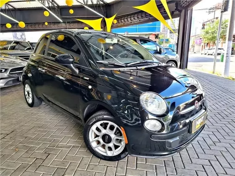 Fiat 500 Preto 15