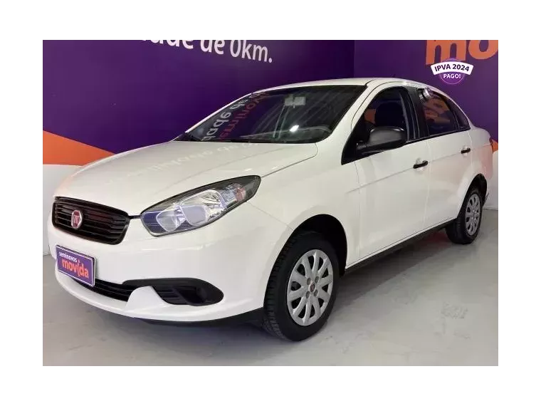 Fiat Grand Siena Branco 7