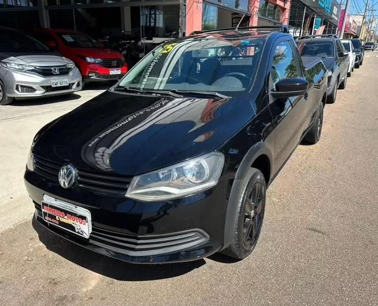 Volkswagen Saveiro Preto 8