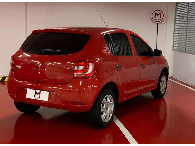 Renault Sandero Vermelho 5