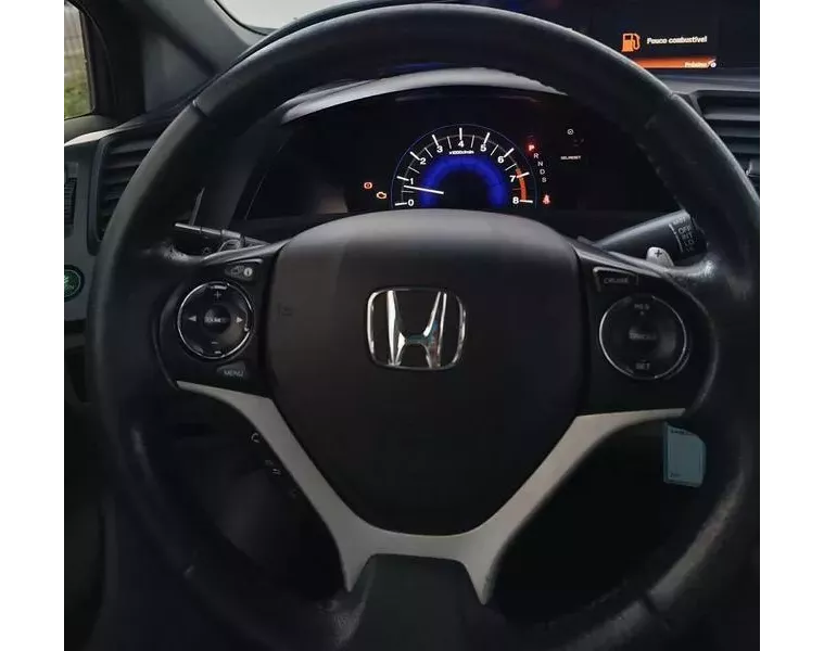 Honda Civic Cinza 7