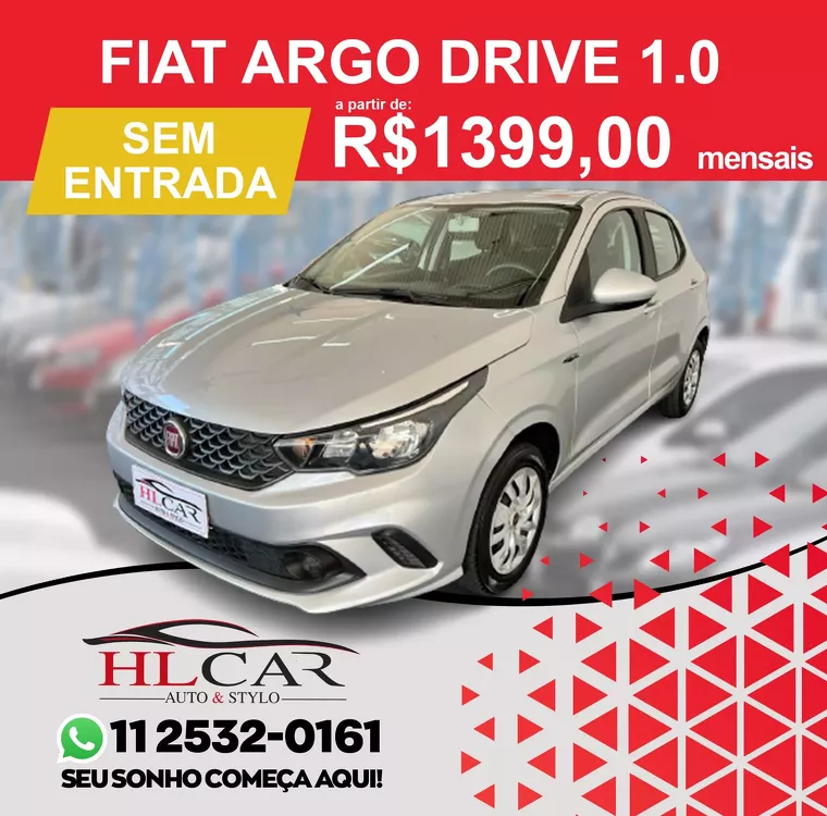 Fiat Argo Prata 1