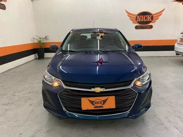 Chevrolet Onix Azul 3