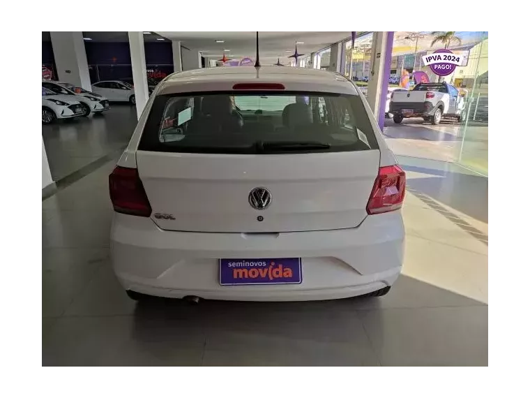 Volkswagen Gol Branco 6