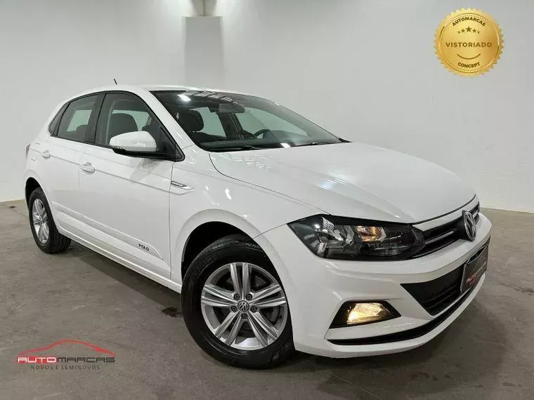 Volkswagen Polo Hatch Branco 19