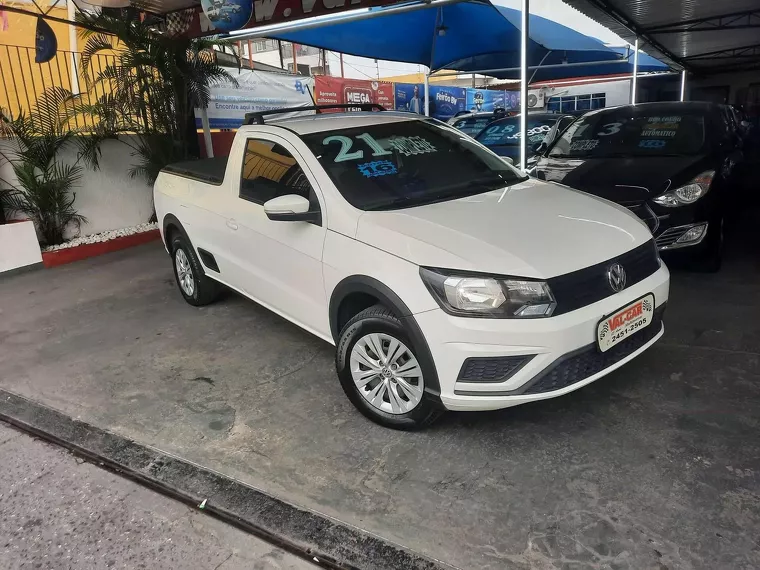 Volkswagen Saveiro Branco 1