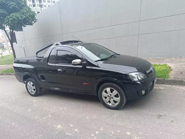 Chevrolet Montana Preto 1