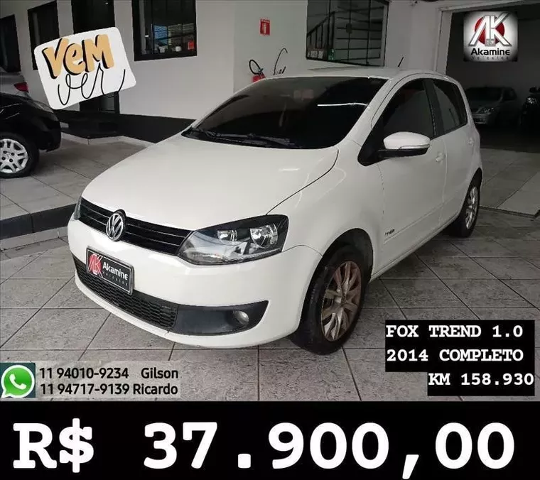 Volkswagen Fox Branco 4