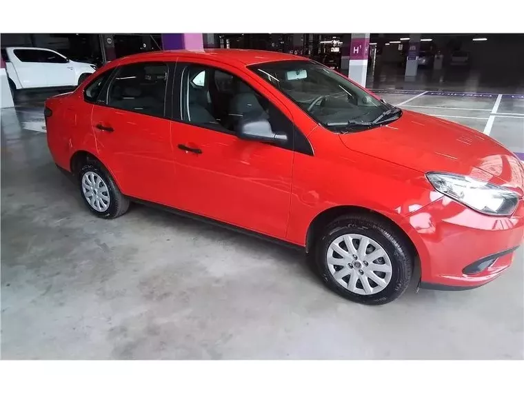 Fiat Grand Siena Vermelho 2