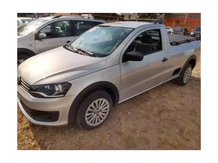 Volkswagen Saveiro Prata 4