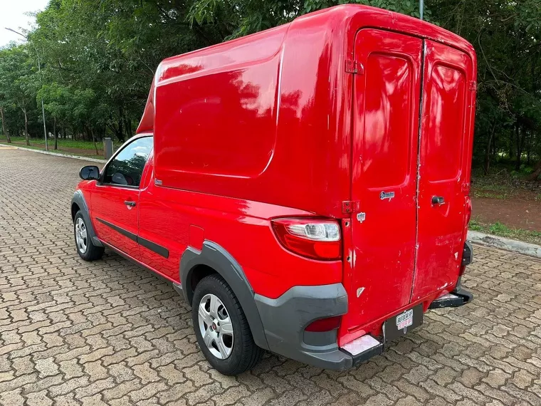 Fiat Strada Vermelho 8