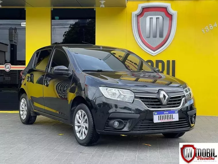 Renault Sandero Preto 7