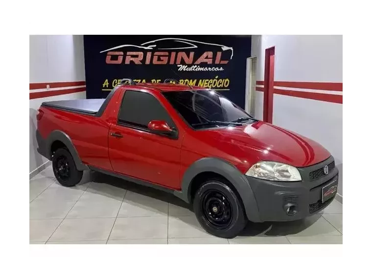 Fiat Strada Vermelho 4