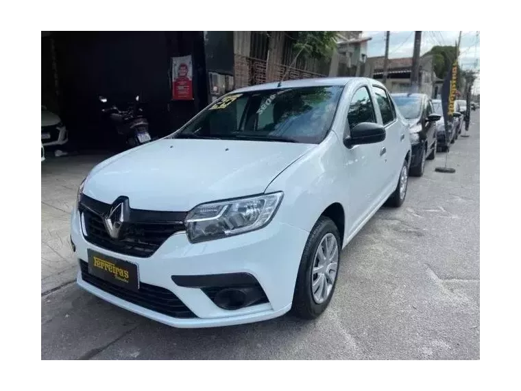 Renault Logan Branco 1