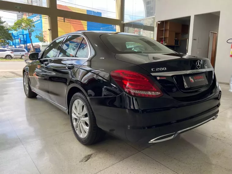 Mercedes-benz C 200 Preto 8