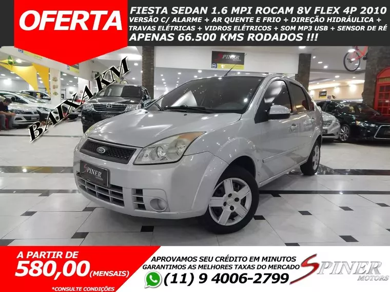 Ford Fiesta Prata 7