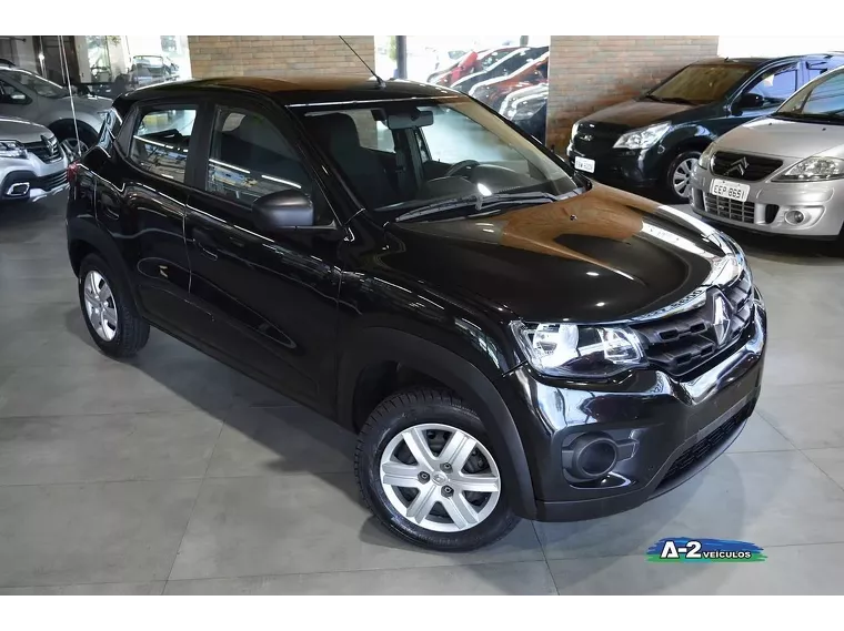 Renault Kwid Preto 8