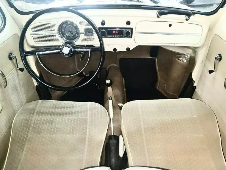 Volkswagen Fusca Branco 6