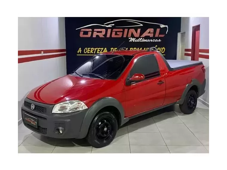 Fiat Strada Vermelho 2