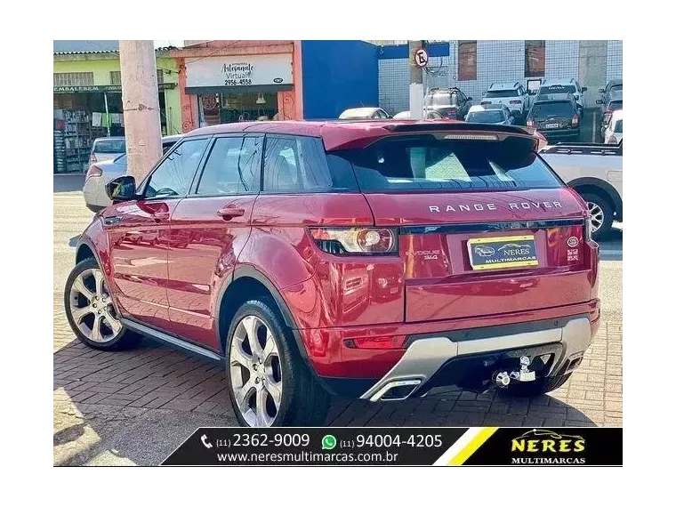 Land Rover Range Rover Evoque Vermelho 5