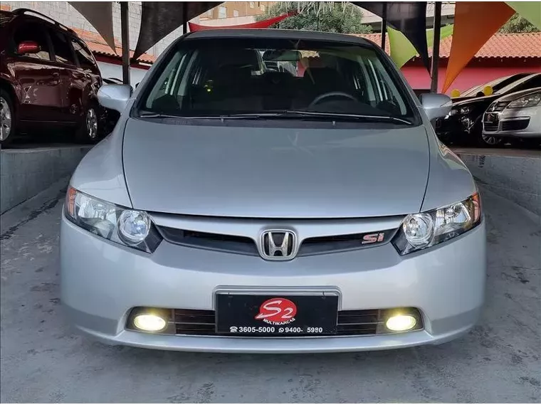 Honda Civic Prata 12