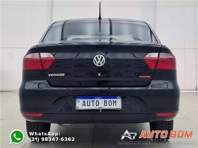 Volkswagen Voyage Preto 15