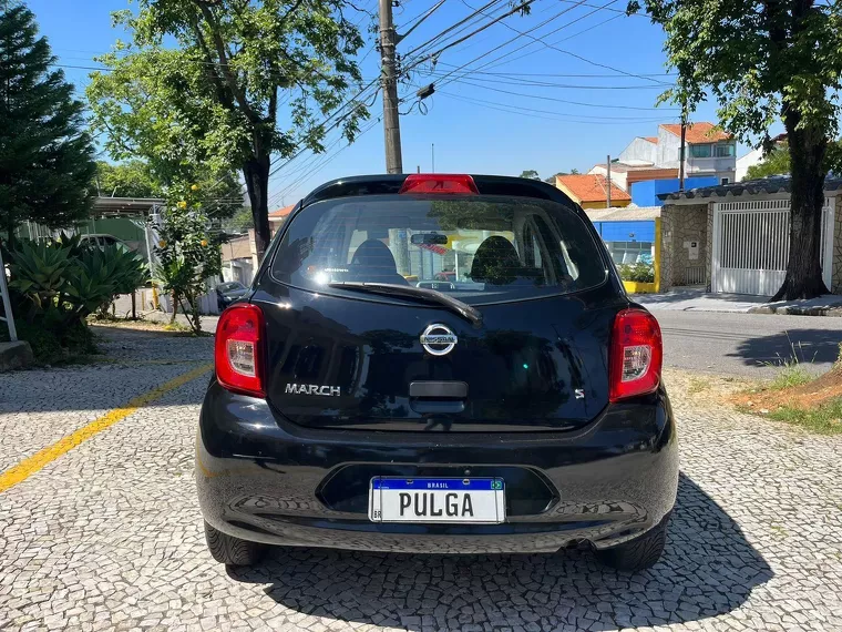 Nissan March Preto 8