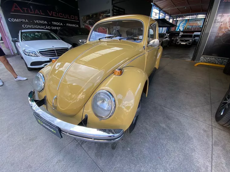 Volkswagen Fusca Amarelo 4