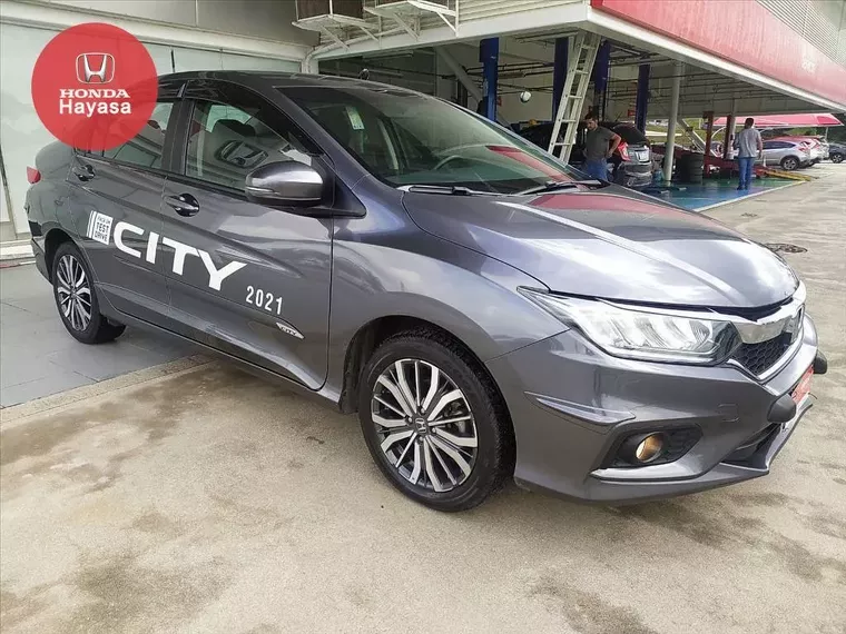 Honda City Cinza 8