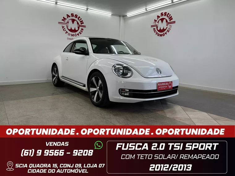 Volkswagen Fusca Branco 10