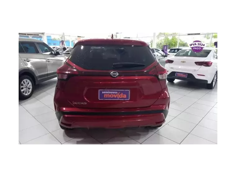 Nissan Kicks Vermelho 2