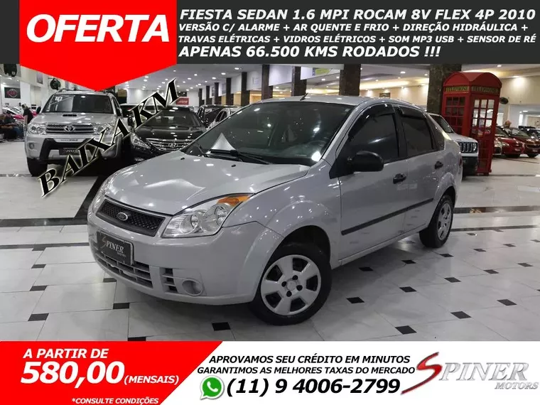 Ford Fiesta Prata 3